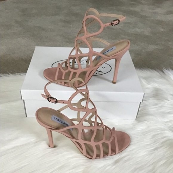 STEVE MADDEN Leather Heeled Sandals - Picture 4 of 6